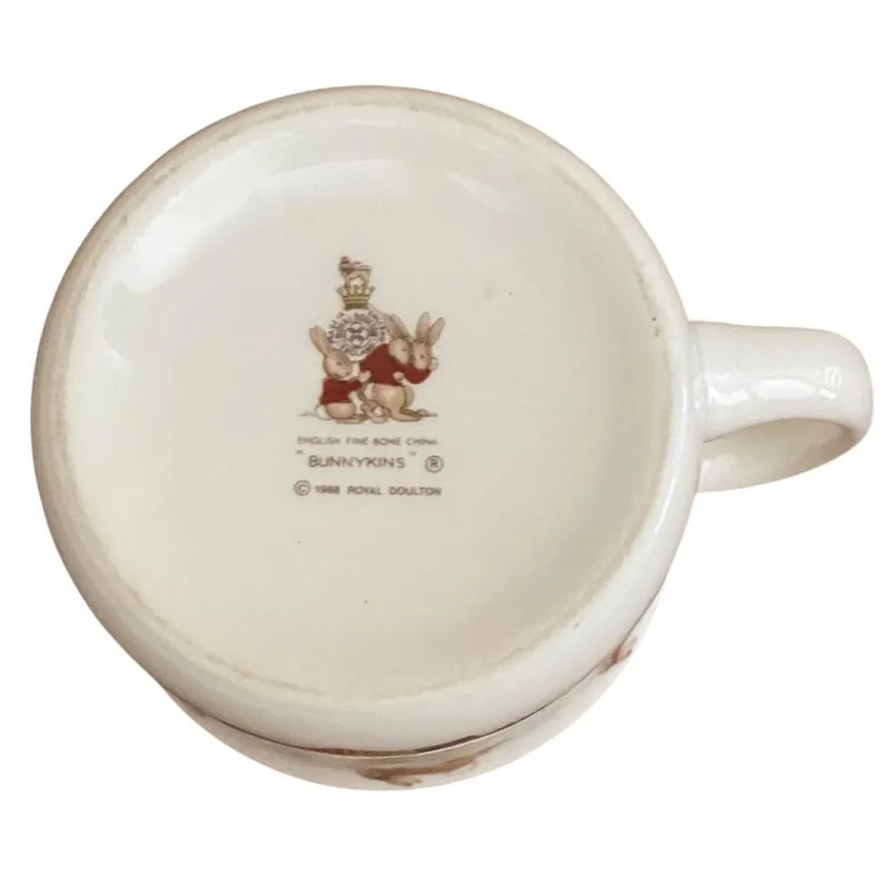 Royal Doulton Fine Bone China Happy Birthday From Bunnykins Mug/Cup EUC! Baby